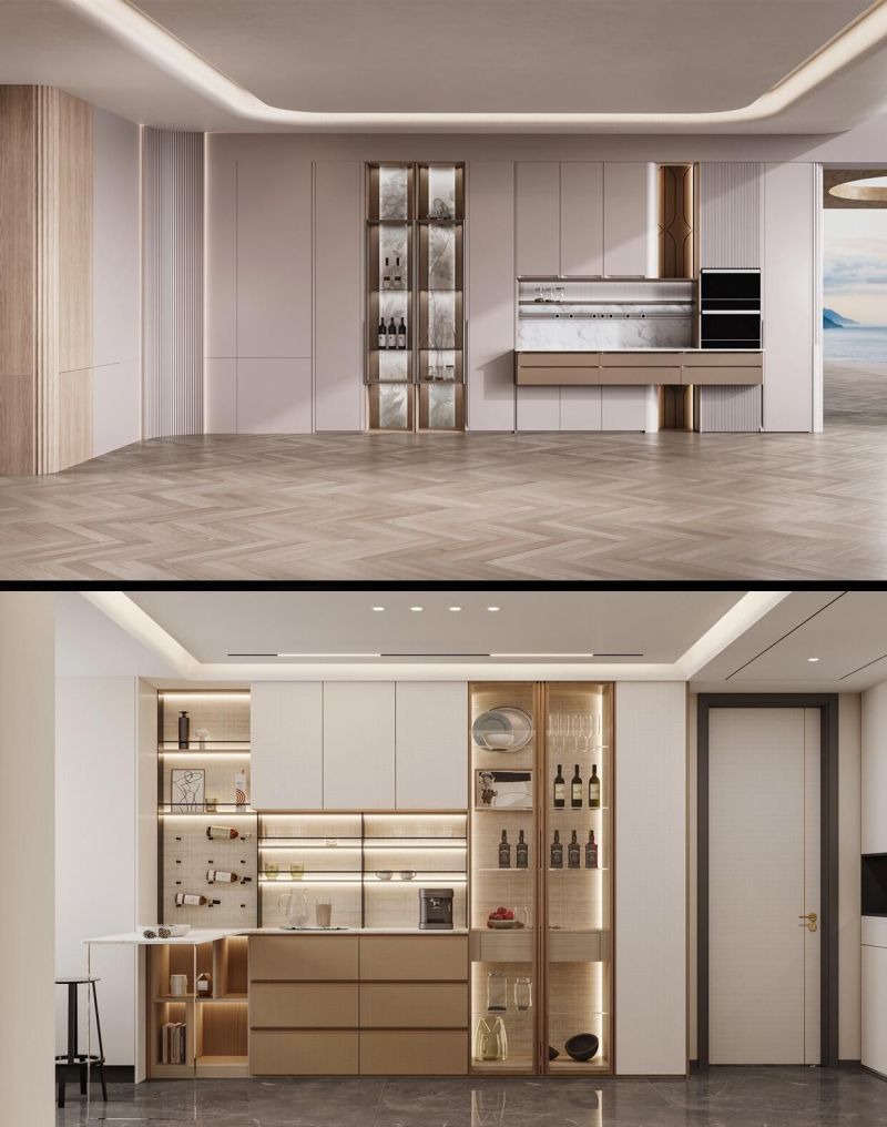 8款神仙餐边柜设计分享✨轻奢感直接拉满！ - 家居知识