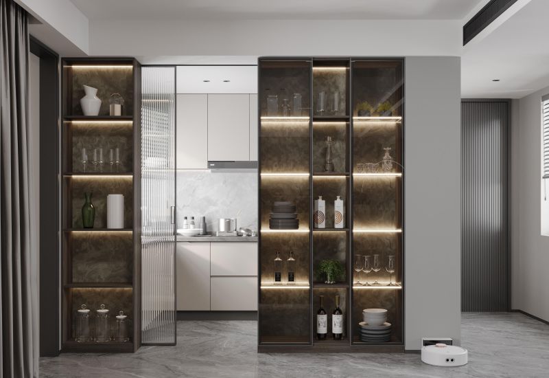 8款神仙餐边柜设计分享✨轻奢感直接拉满！ - 家居知识