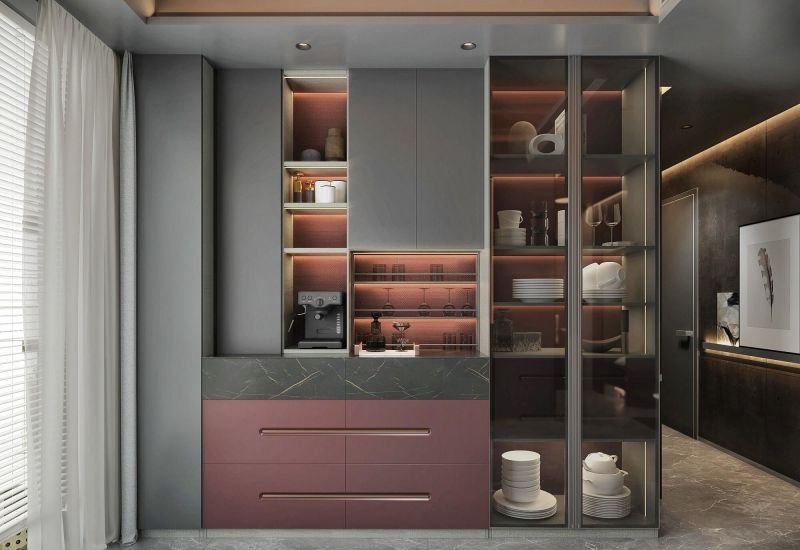 8款神仙餐边柜设计分享✨轻奢感直接拉满！ - 家居知识