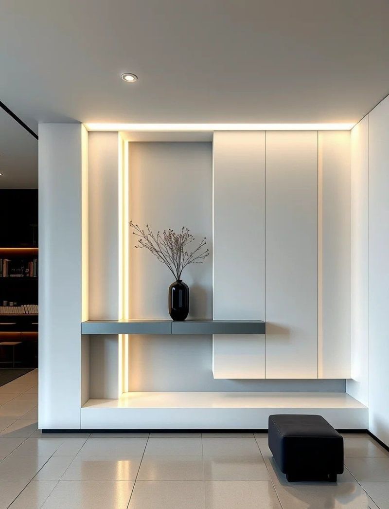 去同事家做客,一进门就被惊艳了,玄关柜这样装不仅实用还漂亮 - 今日头条 去同事家做客,一进门就被惊艳了,玄关柜这样装不仅实用还漂亮 - 家居知识