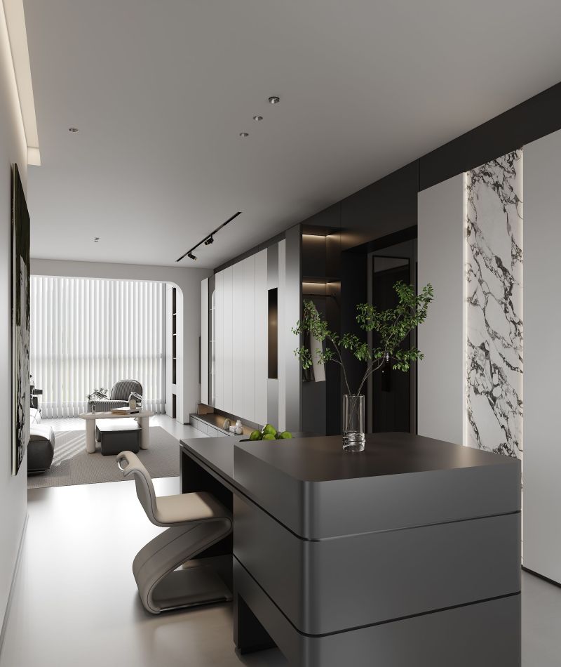 130㎡现代简约装修|黑白灰的精致生活 - 今日头条 130㎡现代简约装修|黑白灰的精致生活 - 家居知识