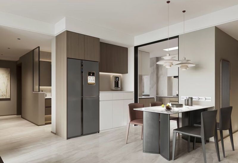 现代简约风效果图+户型图 解析7大空间设计亮点 - 家居知识