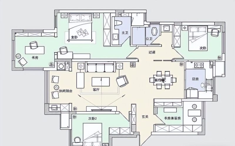 以前不喜欢轻奢风，但是自从看了长沙夫妻140㎡轻奢风后，爱上了 - 家居知识