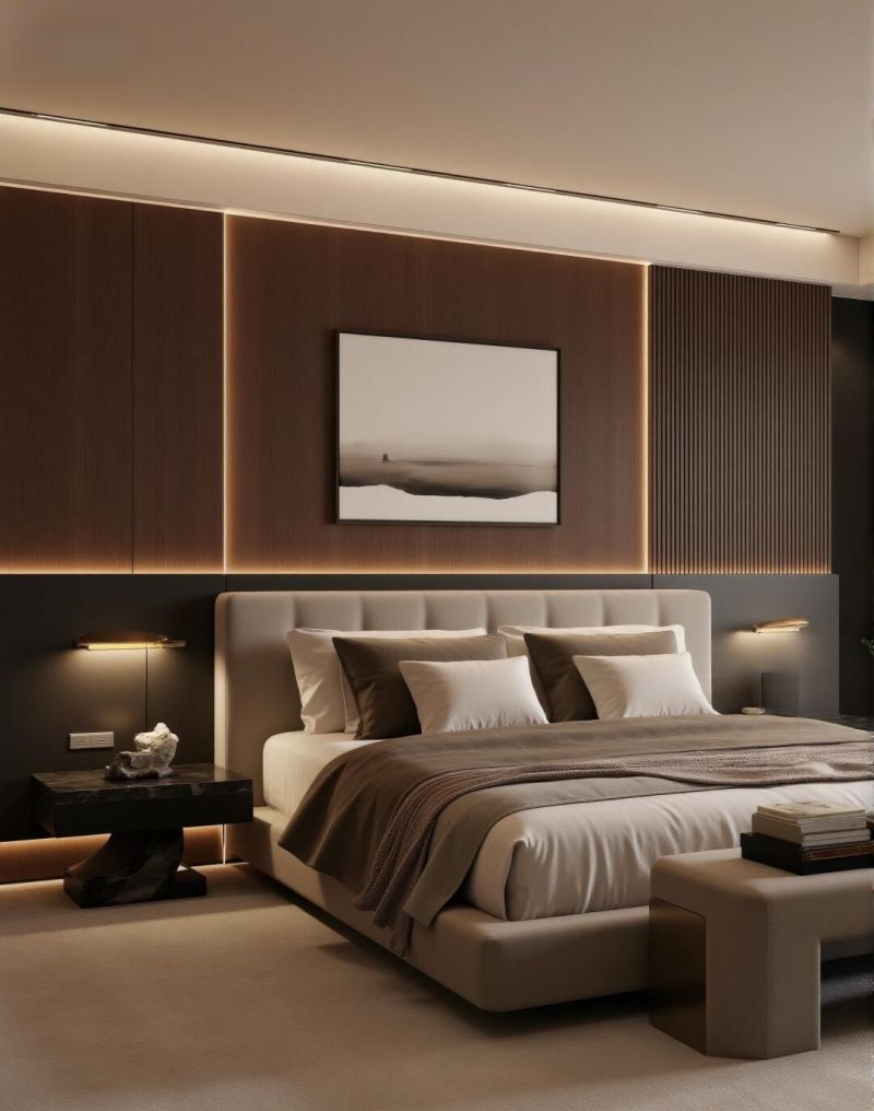 意式轻奢风私宅，沉稳高级如定制酒店！ - 家居知识