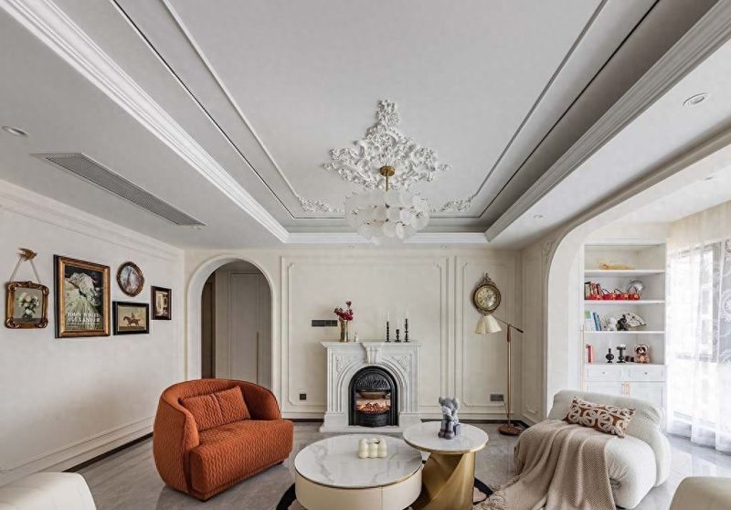 136㎡法式奶油|浪漫优雅藏在石膏线与柔光里 - 家居知识