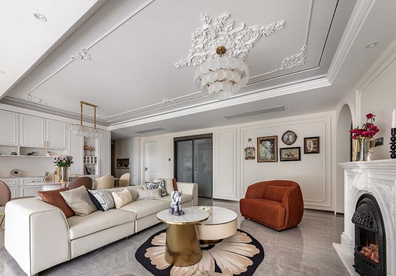 136㎡法式奶油|浪漫优雅藏在石膏线与柔光里 - 家居知识