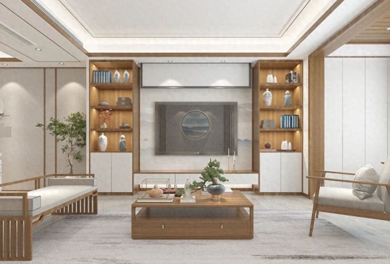 100㎡新中式风格：不失韵味，又捎带点禅意 - 今日头条