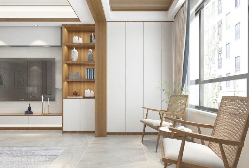 100㎡新中式风格：不失韵味，又捎带点禅意 - 家居知识