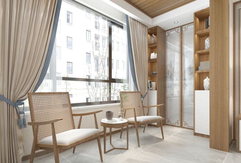 100㎡新中式风格：不失韵味，又捎带点禅意 - 家居知识