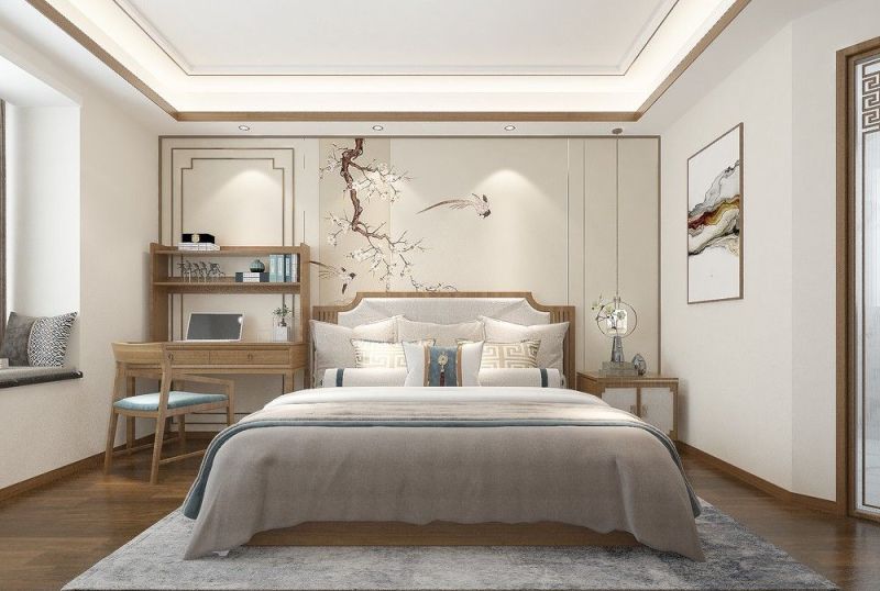 100㎡新中式风格：不失韵味，又捎带点禅意 - 家居知识