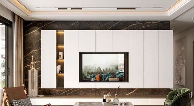 你家电视墙还空着?邻居早就做了整墙定制柜,效果惊艳 - 今日头条 你家电视墙还空着?邻居早就做了整墙定制柜,效果惊艳 - 家居知识