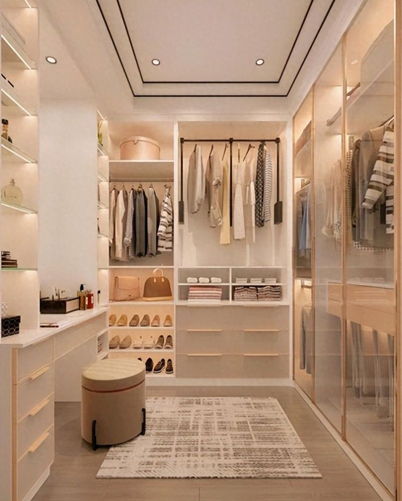 明年开始，大规模流行 床边4平米衣帽间，太太太美了！ - 今日头条