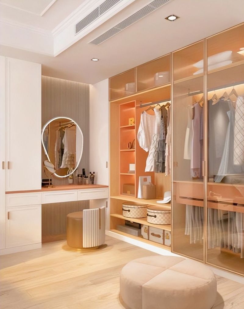 明年开始，大规模流行 床边4平米衣帽间，太太太美了！ - 家居知识