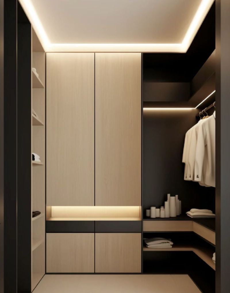 次卧爆改衣帽间！快来看看你喜欢哪一款 - 家居知识