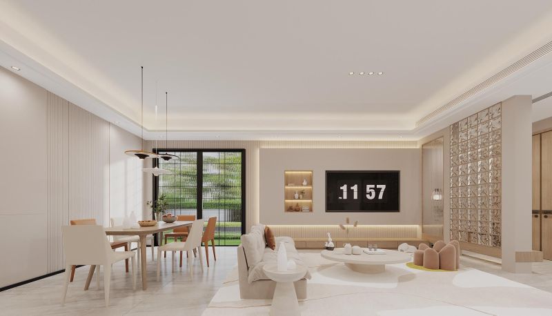 新加坡180㎡现代风格设计:暖色系的极简韵味,一点都不失温馨感 - 今日头条 新加坡180㎡现代风格设计:暖色系的极简韵味,一点都不失温馨感 - 家居知识