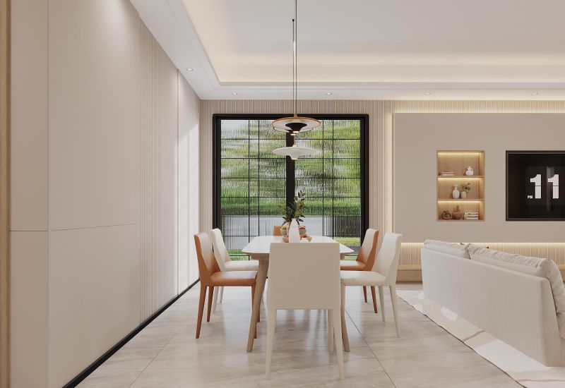 新加坡180㎡现代风格设计:暖色系的极简韵味,一点都不失温馨感 - 今日头条 新加坡180㎡现代风格设计:暖色系的极简韵味,一点都不失温馨感 - 家居知识