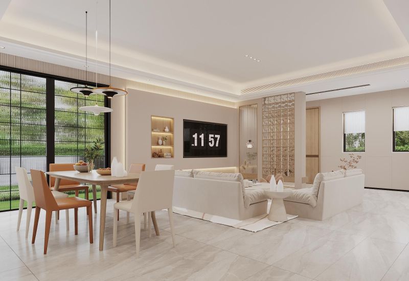 新加坡180㎡现代风格设计:暖色系的极简韵味,一点都不失温馨感 - 今日头条 新加坡180㎡现代风格设计:暖色系的极简韵味,一点都不失温馨感 - 家居知识