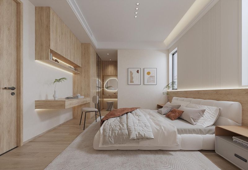 新加坡180㎡现代风格设计:暖色系的极简韵味,一点都不失温馨感 - 今日头条 新加坡180㎡现代风格设计:暖色系的极简韵味,一点都不失温馨感 - 家居知识