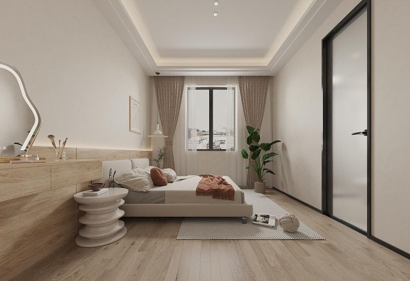 新加坡180㎡现代风格设计:暖色系的极简韵味,一点都不失温馨感 - 今日头条 新加坡180㎡现代风格设计:暖色系的极简韵味,一点都不失温馨感 - 家居知识