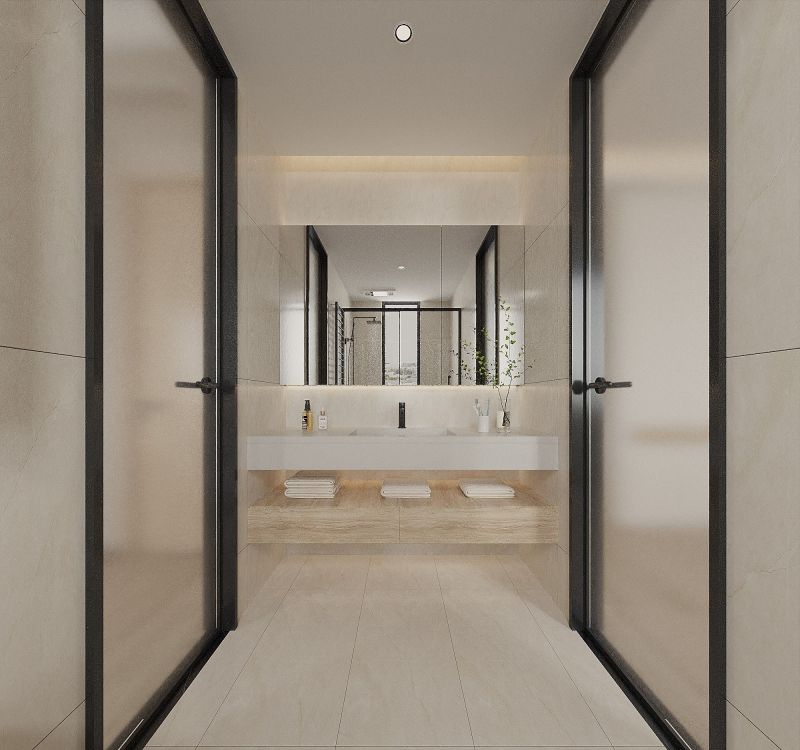 新加坡180㎡现代风格设计:暖色系的极简韵味,一点都不失温馨感 - 今日头条 新加坡180㎡现代风格设计:暖色系的极简韵味,一点都不失温馨感 - 家居知识