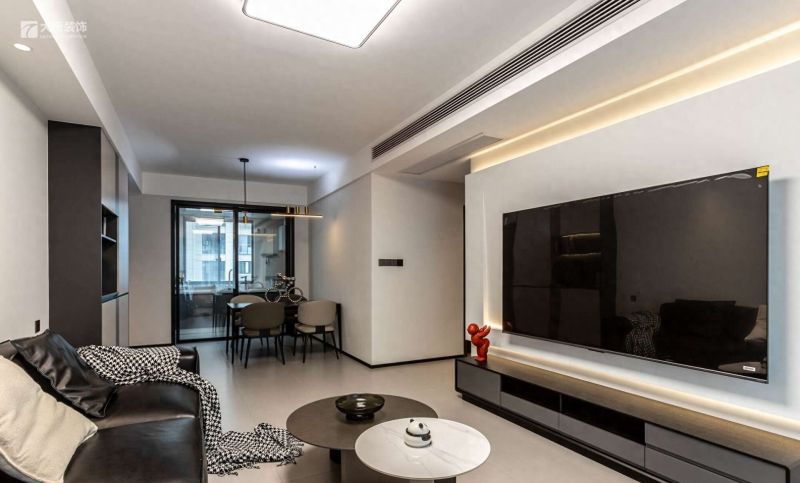 株洲装修设计：116㎡现代风格装修实景，开阔通透、温暖又个性 - 今日头条