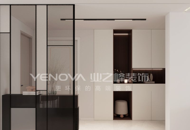 唐山湖岸缇香130平方米现代风格装修效果案例|业之峰装饰 - 今日头条