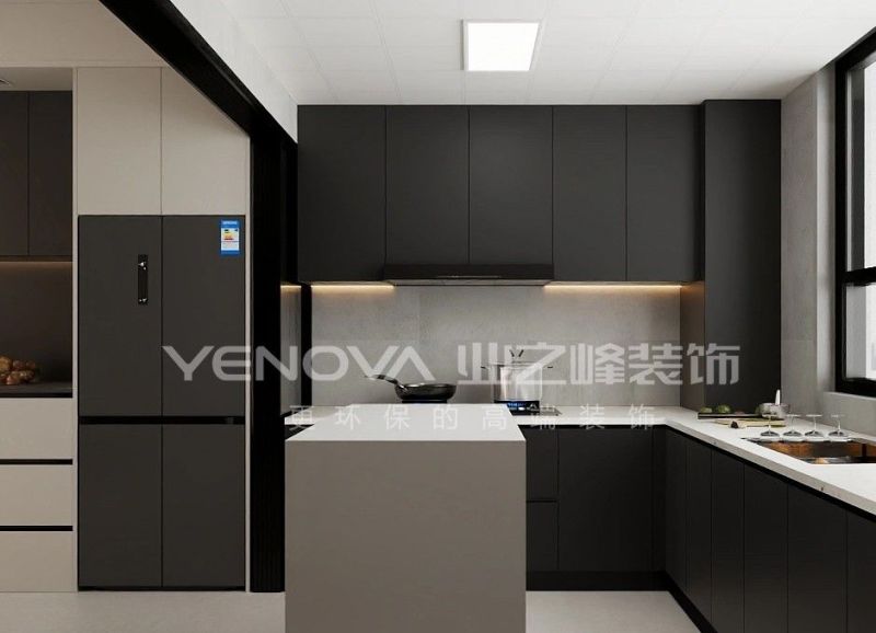 唐山中海·臻如府190平方米意式极简风格装修效果案例|业之峰装饰 - 家居知识