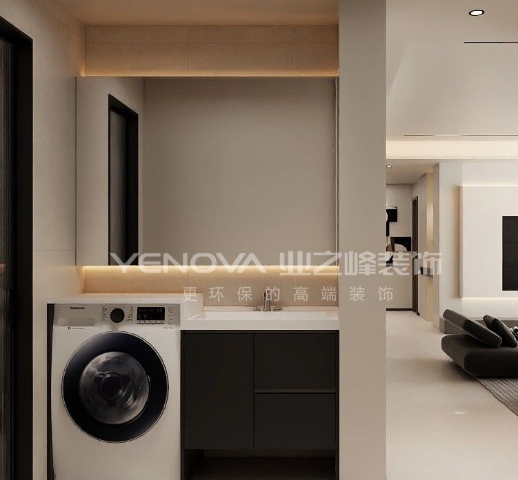 唐山中海·臻如府190平方米意式极简风格装修效果案例|业之峰装饰 - 家居知识