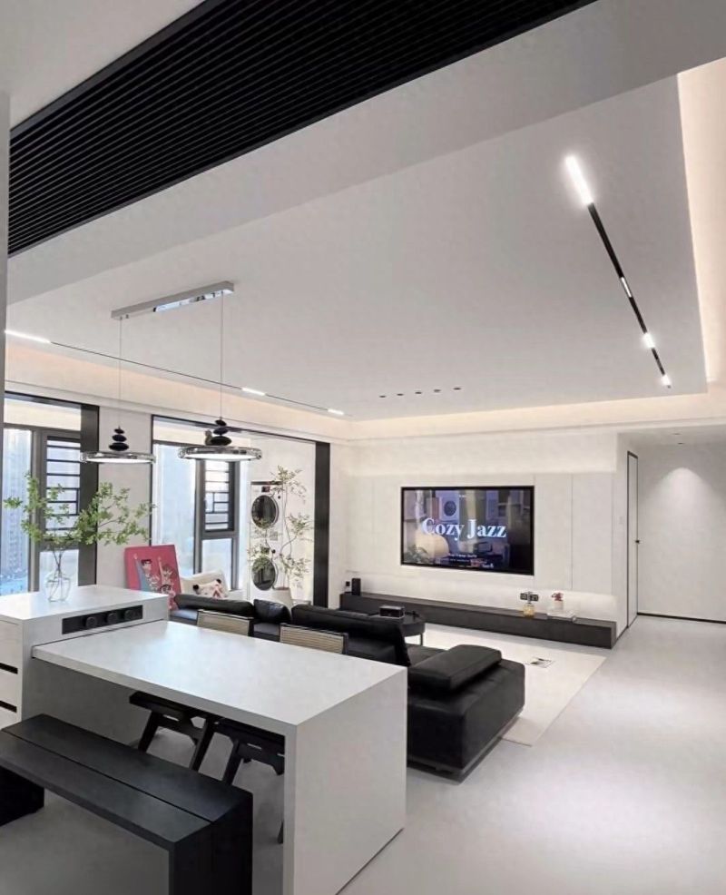 116㎡装出180㎡！不顾家人反对选极简风，完工后全家夸，大家看看 - 今日头条