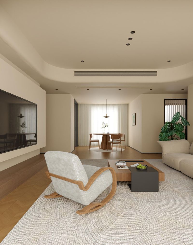 温馨治愈，这个原木风客厅真的很哇塞 - 家居知识