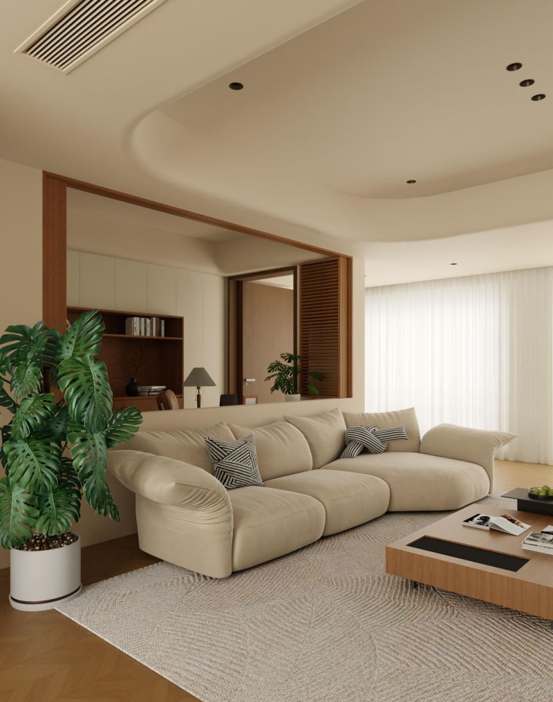 温馨治愈，这个原木风客厅真的很哇塞 - 家居知识