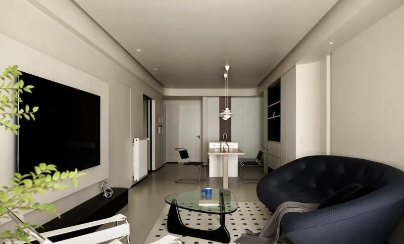 106㎡极简奶油风，治愈的居家氛围 - 家居知识