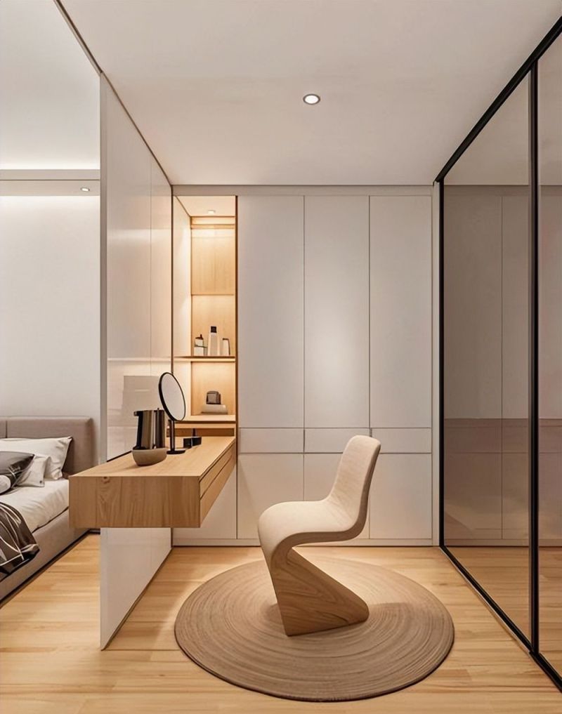 老公真聪明，卧室加个隔断，就出来一个衣帽间 - 家居知识