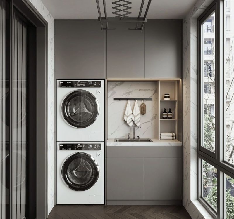 5款超实用阳台柜设计方案,美观又省空间! 阳台柜怎么设计,这5款设计方案真的太香了,既好看又实 - 家居知识