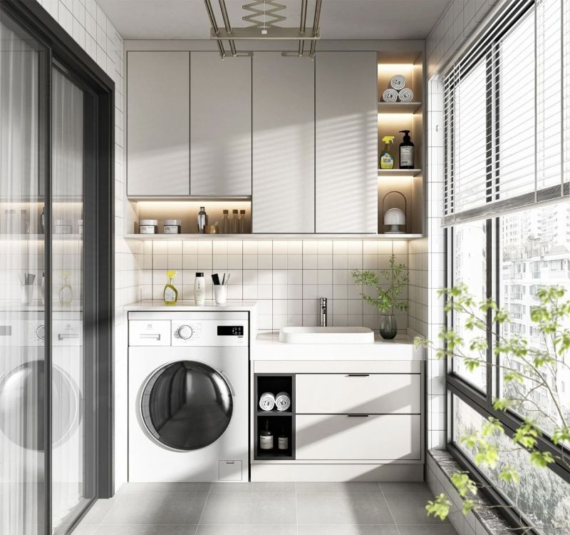 5款超实用阳台柜设计方案,美观又省空间! 阳台柜怎么设计,这5款设计方案真的太香了,既好看又实 - 家居知识