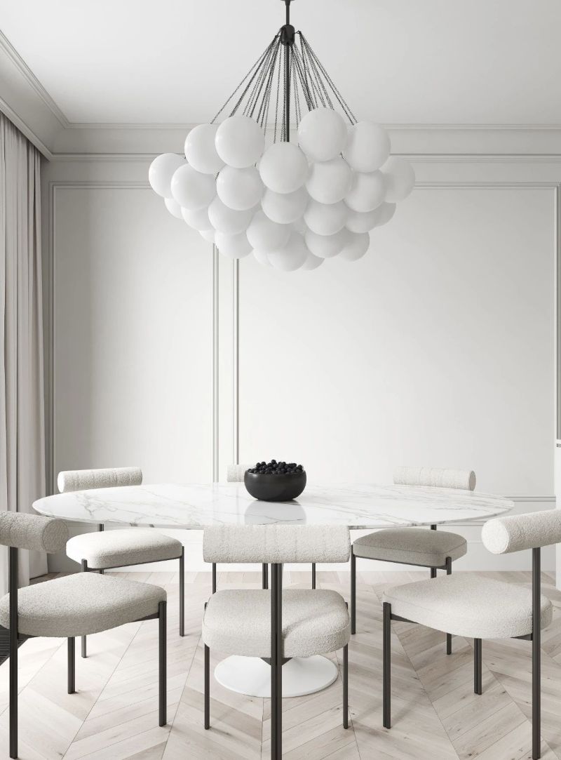 68㎡高颜值轻奢小宅，格调满满！太干净了，朋友都不敢来了 - 家居知识