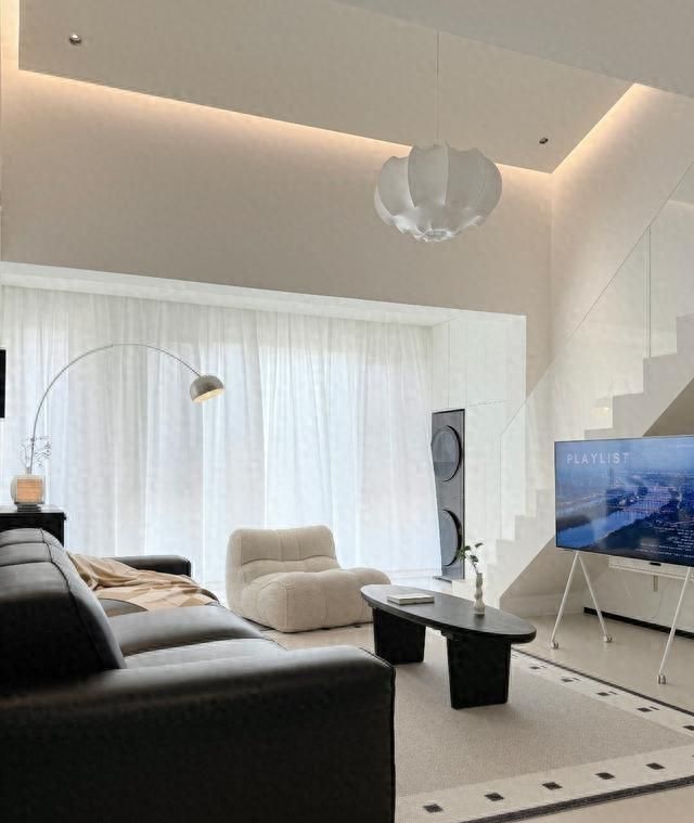 106㎡极简风装修获赞无数，屋主直言，再装100次也不换风格！