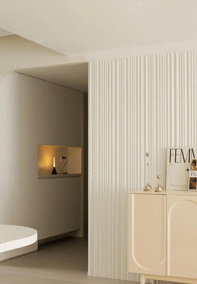 129㎡极简奶油风，治愈系干净感太戳心了！