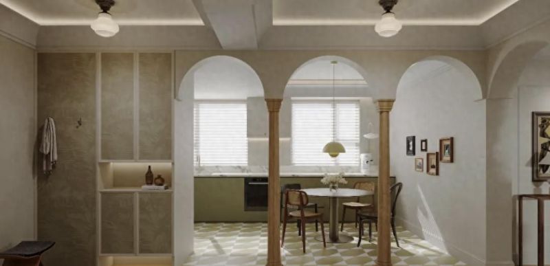 126㎡上海法式中古风家居，浪漫格调尽显优雅