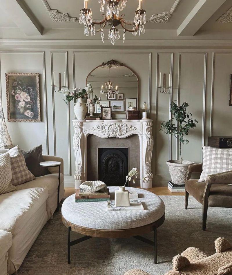 女主住了3年的家，优雅法式与现代简约融合绝美，高级感满满 - 家居知识