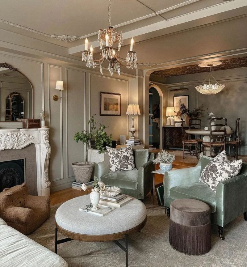 女主住了3年的家，优雅法式与现代简约融合绝美，高级感满满 - 家居知识
