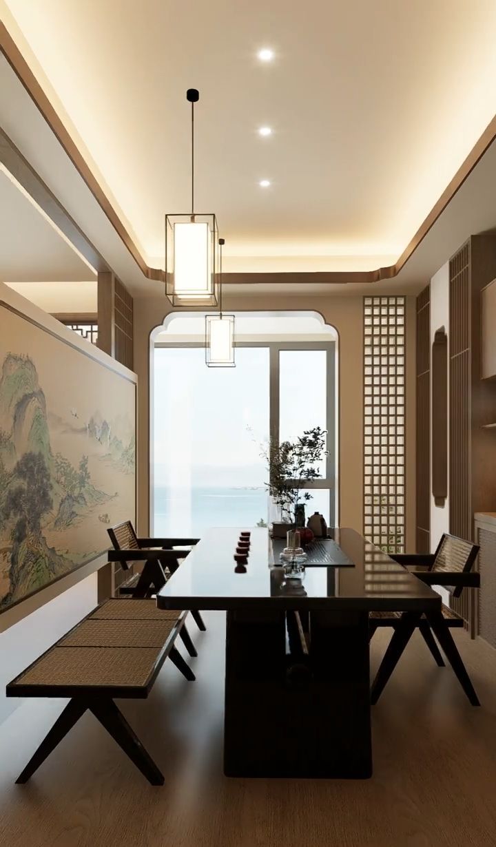 别再装现代风格了，最近流行新中式风格了！ - 家居知识