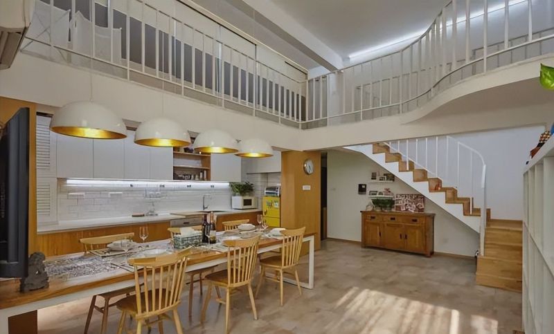 80㎡的loft公寓北欧风格，跃层设计让人眼前一亮！ - 家居知识