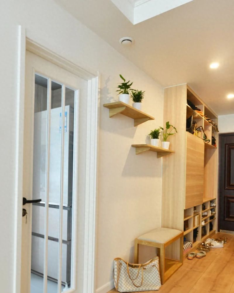 70㎡简约原木风，远离喧嚣的自然舒适之家