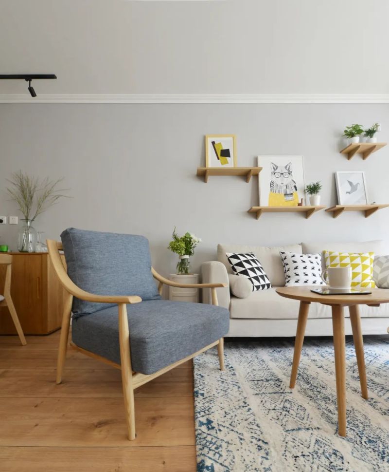 70㎡简约原木风,远离喧嚣的自然舒适之家 70㎡简约原木风,远离喧嚣的宁静,自然舒适的怡情 - 家居知识