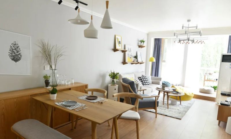 70㎡简约原木风,远离喧嚣的自然舒适之家 70㎡简约原木风,远离喧嚣的宁静,自然舒适的怡情 - 家居知识