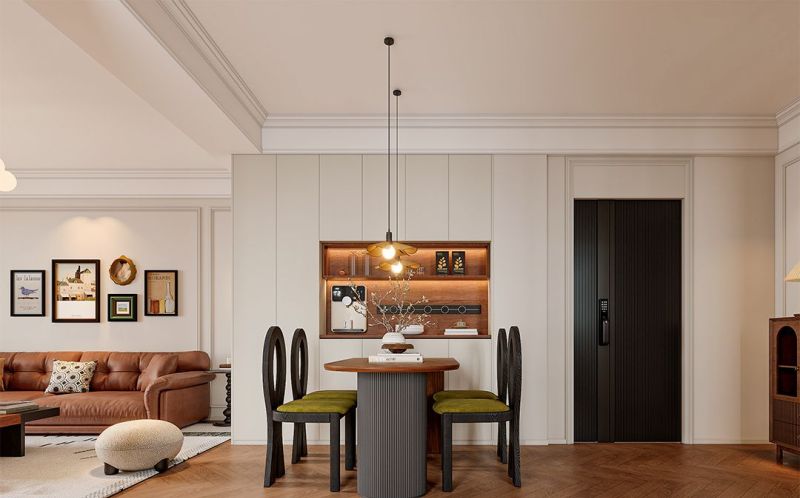 122㎡中古风装修,重组空间放大舒适度,慢叙时光故事 慢叙时光故事,122㎡中古风装修,重组空间放大舒适度 - 家居知识