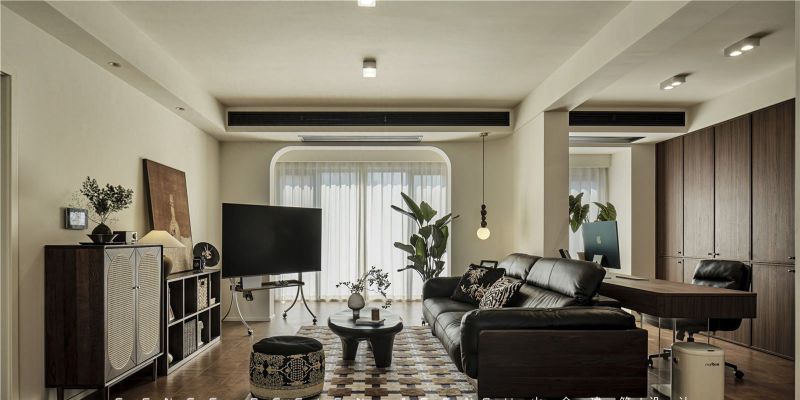 105㎡中古混搭宅邸，时光叠影里的复古美学