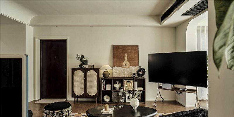 105㎡中古混搭宅邸,时光叠影里的复古美学 「时光叠影」中古混搭105㎡宅邸 - 家居知识