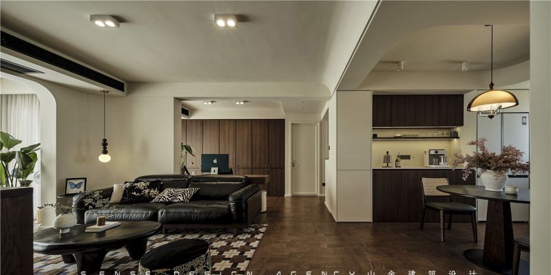 105㎡中古混搭宅邸,时光叠影里的复古美学 「时光叠影」中古混搭105㎡宅邸 - 家居知识